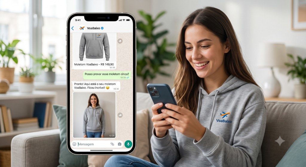 Vendas com IA no WhatsApp: prova virtual e atendimento